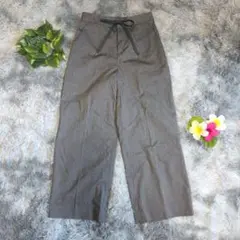 【バンヤードストーム】ワイドパンツ ドローストリング（0）グレー S