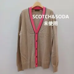 [未使用]SCOTCH & SODA ベージュ カーディガン