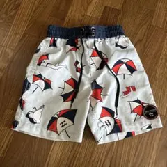 BILLABONG サーフパンツ 傘柄　キッズ90
