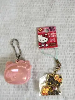 【平成レトロ】 ハローキティ キーホルダー ご当地キティ ストラップ