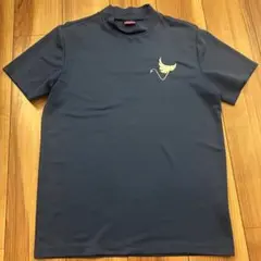 CLUNK ネイビー Lサイズ ハイネックシャツ