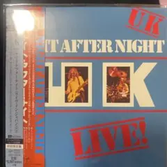 UK NIGHT AFTER NIGHT LIVE 紙ジャケット