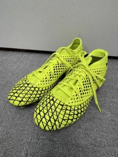 PUMA サッカースパイク蛍光グリーン サイズ25.5㎝