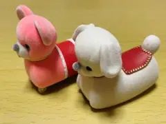 吉徳のぬいぐるみ フィギュアコレクション 第2弾 のりもの動物編 2個セット