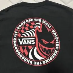 Vans x Spitfireバンズ x スピットファイア コラボ tシャツ　黒