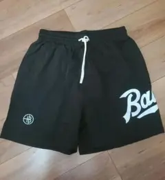ballho ロゴショートパンツ ブラック L