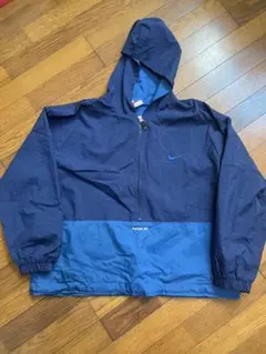 Nike フード付きジャケット KID'S L (14-16) ネイビー/ブルー