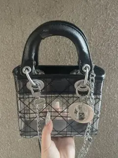 vintage Dior ハンドバッグ レディディオール ブラック