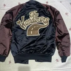 スタジャン　wandarars ワンダラーズ　サテンスタジャン　オールド Yahoo!オークション -「ワンダラーズ」(ジャケット、上着