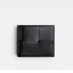 極美品 ボッテガヴェネタ コインパース付き二つ折りウォレット カセット 折り財布