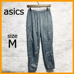 asics アシックス サラサラ トレーニングパンツ Mサイズ グレー