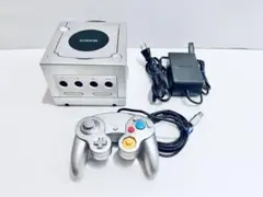 任天堂　ニンテンドー　ゲームキューブ　シルバー　コントローラーセット