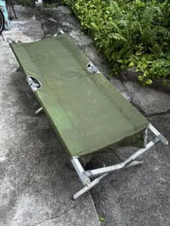 米軍　実物　放出品　担架　タンカ　フォールディング　コット　ベッド　チェア 楽天市場】実物 USED 米軍 フォールディングコット（折り畳み