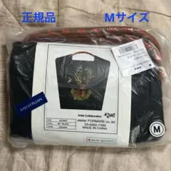 【新品】Ball & Chain エコバッグ Mサイズ 鹿とハチドリ 黒