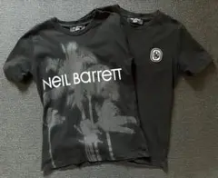 NEIL BARRETT Tシャツ ブラック キッズ