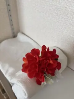 赤のかんざし