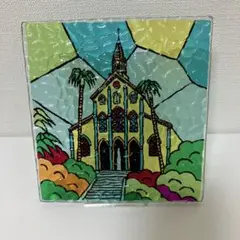 ステンドグラス風アートパネル 長崎天主堂