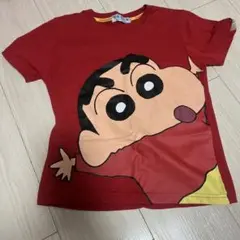 夏セール500円❗️クレヨンしんちゃん Tシャツ 130cm 赤