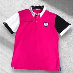 adidas アディダス ゴルフ ポロシャツ メンズM スポーティ×個性派