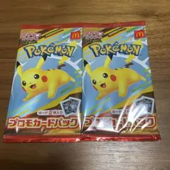 ポケモンカードゲームMEGA マクドナルド　プロモカードパック