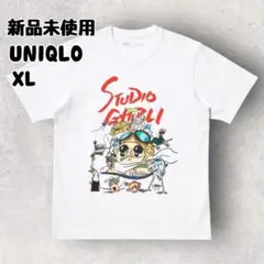 海外限定 ユニクロ Tシャツ UT 紅の豚 スタジオジブリ XL ホワイト