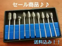 JINTONGタングステンリューター ビット ドリル カッター 10本セット