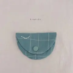 lakebird 小さなスナップボタンのポーチ　handmade ミナペルホネン