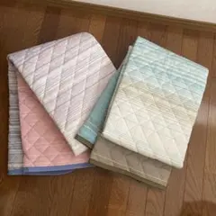 しじら織　敷きパッド　2枚組