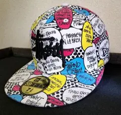 レア柄　STUSSYステューシー　フーディパーカー　ポップバブル　イエロー L 90's STUSSYステューシー パーカー フーディ 総柄 フルジップ