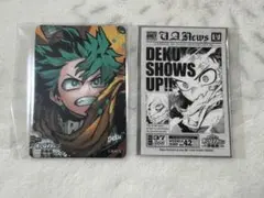 僕のヒーローアカデミア　原画展　入場特典　マグネットステッカーコレクション　デク