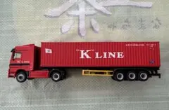 K LINE トレーラー ミニカー 赤 非売品 レア