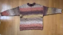 WEGO マルチカラー ニットセーター Lサイズ