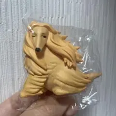 風にも負けず。　アフガンハウンド　ガチャガチャ