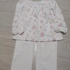 花柄長袖パジャマセット 110cm ユニクロ