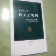 四大公害病 : 水俣病、新潟水俣病、イタイイタイ病、四日市公害