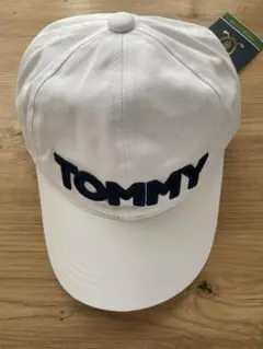 TOMMY ホワイトキャップ フリーサイズ