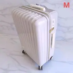 【美品】スーツケース 拡張機能付き 軽量 大容量 キャリーケース Мサイズ