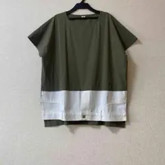 β ベータ 2WAYのストレッチ　カットソープルオーバー