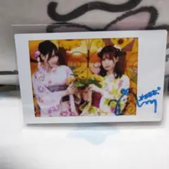 未歩なな サイン入りチェキ ①
