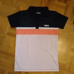 PACIFIC ポロシャツ 150㌢ ネイビー/オレンジ