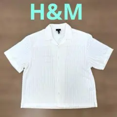 H & M ルーズフィットシャツ　【新品タグ付】