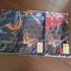 蝶のハンカチセット