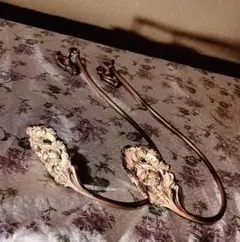 フランスアンティーク　カーテンフォルダー ホルダー