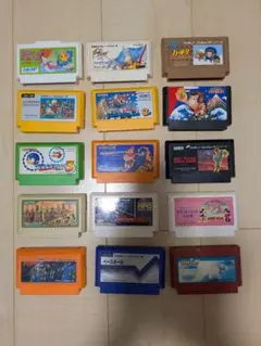 ファミコンソフト　15本まとめ