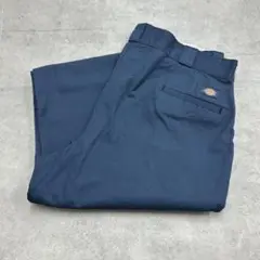 ディッキーズ　874　ボトムス　ワークパンツ　ネイビー　古着　W40