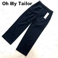 新品未タグ付★オーマイテーラー パンツ 黒ブラック ウエストゴム M
