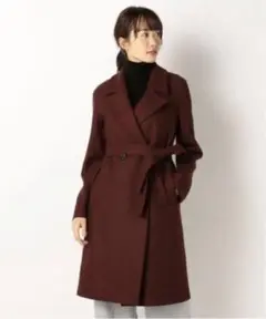 【完売】23区×Moessmer MILLED JERSEY ロング コート