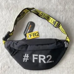 FR2 ウエストバッグ メッシュ ロゴ うさぎ刺繍