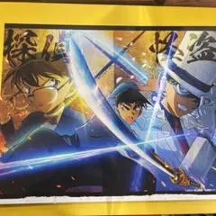 名探偵コナンオリジナルポスター　ペーパークラフトセンス　セット
