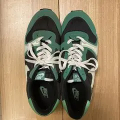 NIKE エアシューズ　グリーン×ブラック　 27cm